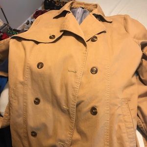 Gap Women Trench Coat sz L